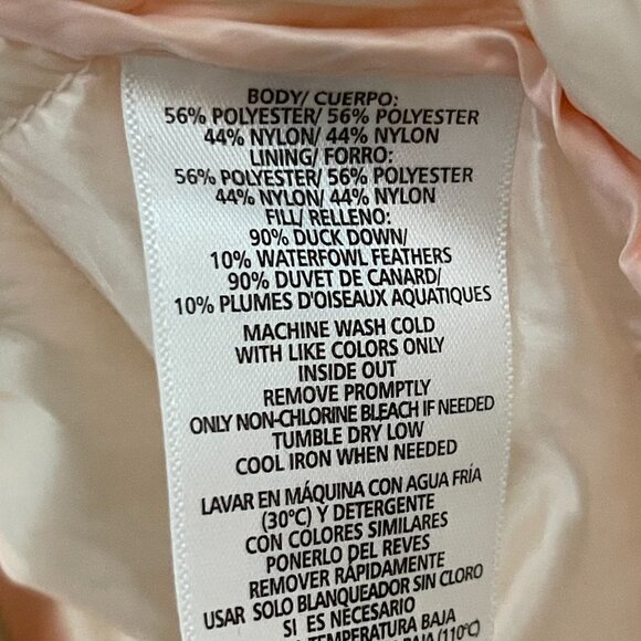 Calvin Klein Women Activewear Full Zip Down Puffer Vest Packable Lightweight 2XL - Picture 13 of 13